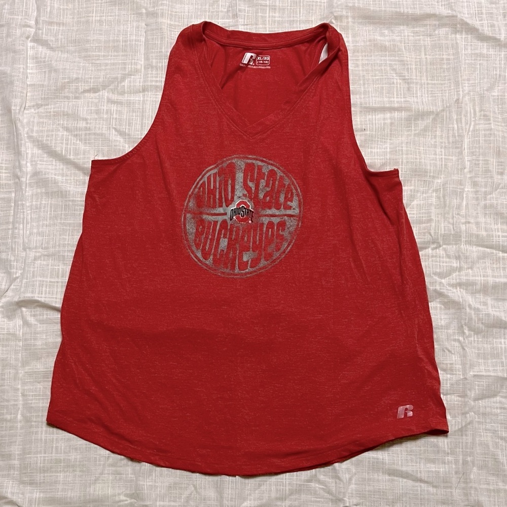 Russell OSU Buckeyes Athletic Tank Top